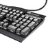 Israel Flag Distressed K95 RGB PLATINUM Mechanical Gaming Keyboard Skin